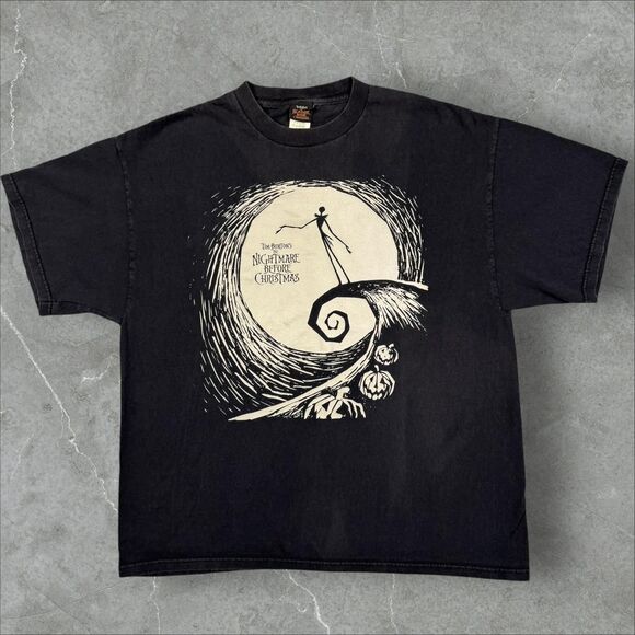 Disney Other - Rare Tim Burton's Nightmare Before Christmas Jack Skellington Giant Tag VTG - XL